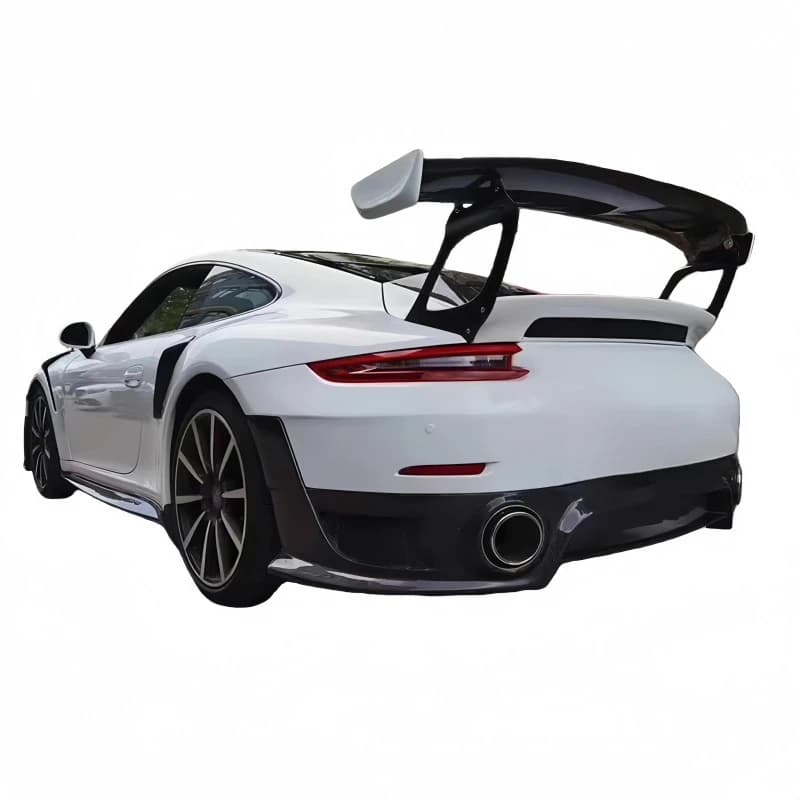 Premium New Car Bumper Assembly Body Kit 991 GT2RS Resin Black Sport Universal Fit Car Guard