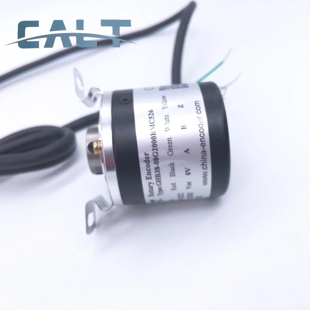CALT 5 VDC Line Driver Optical Incremental Blind Hollow Shaft Rotary Encoder 100 200 500 600 1000 1024 2000 2500 3600 Pulse P/R