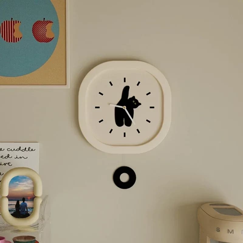 Pendulum Minimalist Wall Clocks Luxury Silent Stylish Modern Clocks Wall Digital Acrylic Clock Nordic Watches Home Decoration