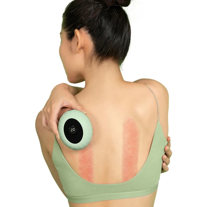 Intelligent rechargeable electric scraping massage vacuum cupping machine scraping machine