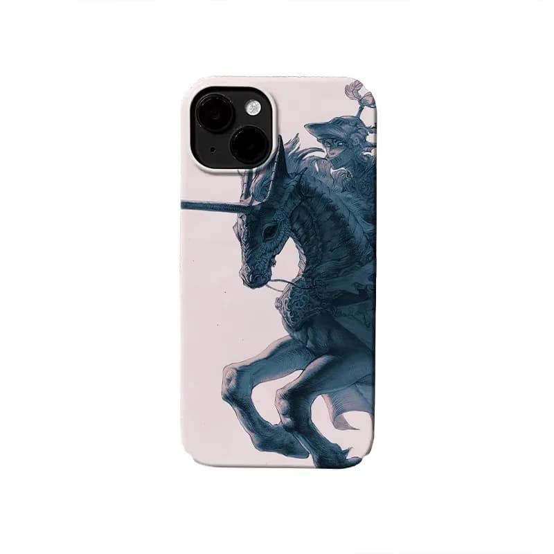 Foundation Make-up Horseback Riding Phone Case for IPhone 17 16E 15 14 13 Mini 11 Pro Max 12 Pro Back Cover XS XR SE 2020 Funda