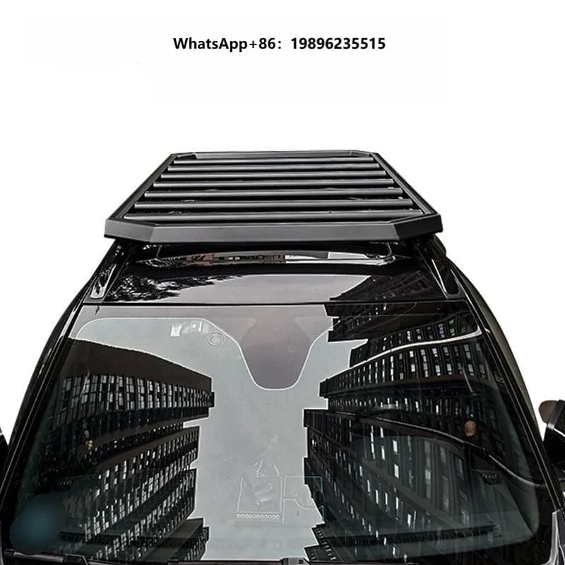The Aluminum Alloy Roof Luggage Rack Can Bear a Load of 500 Kilograms Without Any Damage and Is Suitable
