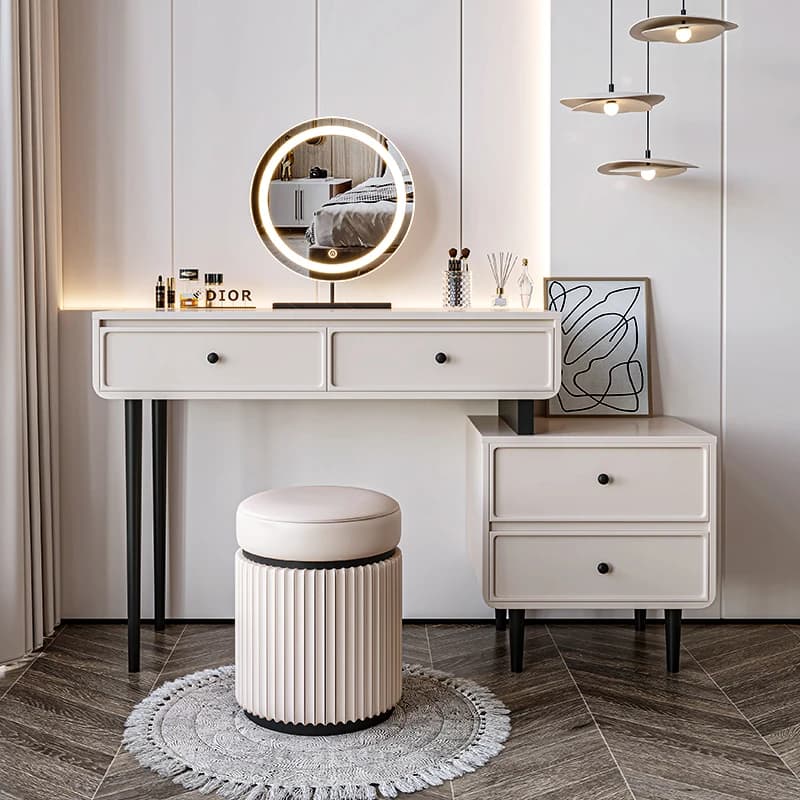 Modern Classic Vanity Table Minimalist Elegant Beauty Premium Vanity Table Design Sleek Meuble De Chambre Bedroom Furniture