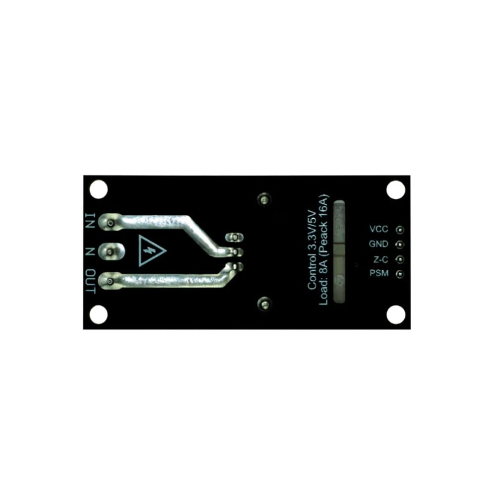 8A 3.3V/5V 1 Channel ​AC Light Dimmer Module Logic AC 50/60H 2Light Dimmer Module for Lamps Elements Fans Pumps Air Cleaner