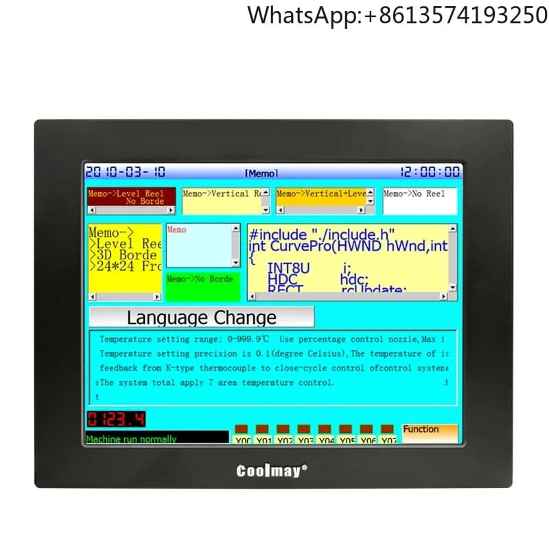 15 Inch Hmi Touch Panel TK6150FH Coolmay Big Size HMI Display