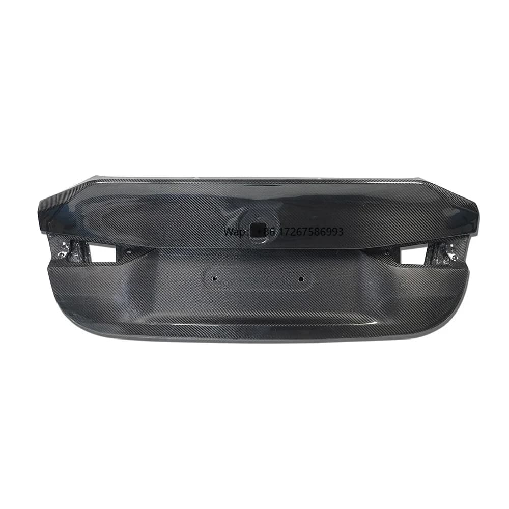 Body Kit 100% Carbon Fiber Rear Trunk Boot Lid Cover Trim for M4 G82 2021-2023