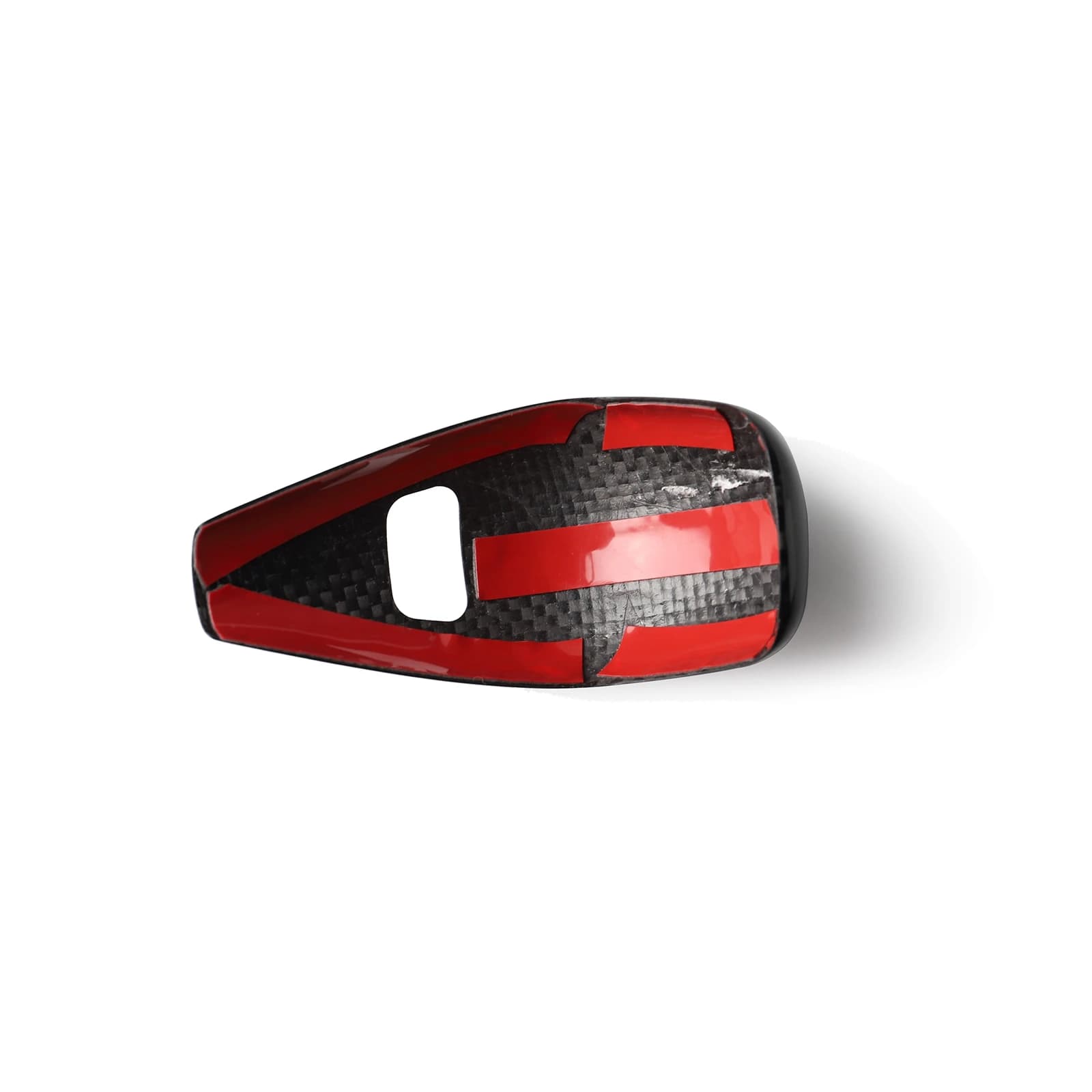 Carbon Fiber Black Car Interior Gear Shift Knob Cover Trim for BMW 3 Series G20