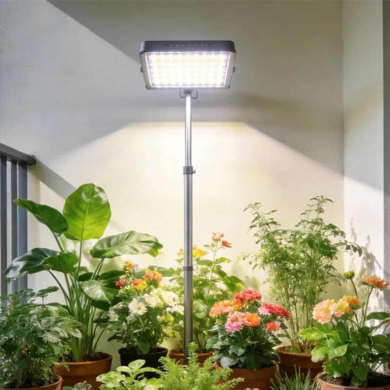 High power full spectrum plant growth lamp hot plant filling light rose triangle plum 100w balcony fruit and vegetable planting