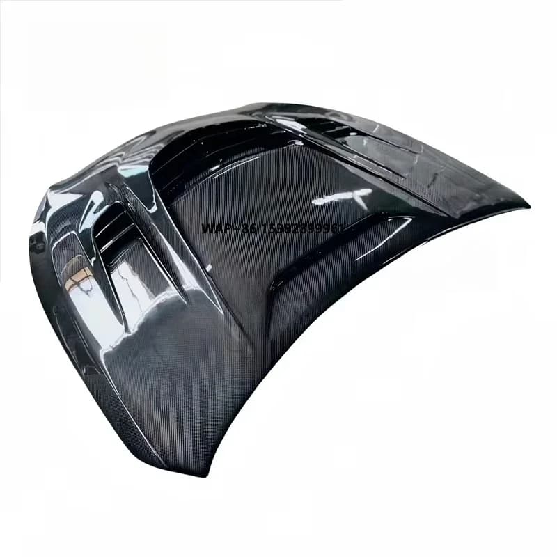 For Infiniti Q50 Q50S Q50L Upgraded Carbon Fiber Hood Porous Cooling Engine Hood