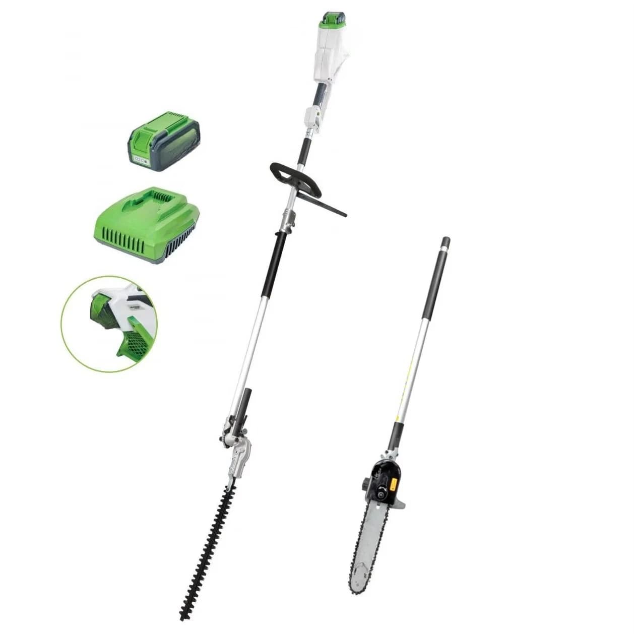 18-Inch Cordless High Power Hedge Trimmer Portable Lithium Electric Garden Tool Long Lasting Shears