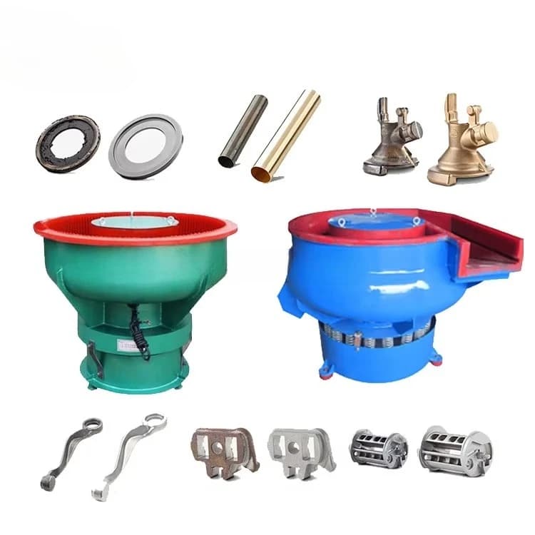 New High Efficiency Deburring Stone Metal Polishing Grinding Vibratory Machine Manufacturing Plants Tumbler Finishing Machine
