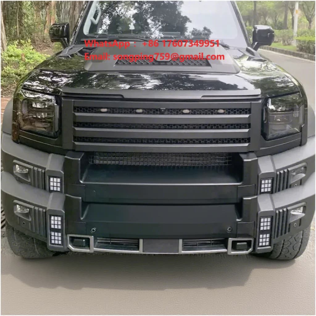 For Chery JETOUR T2 Car Front Bumper Grill Modified ABS Mask Net Radiator Bottom Grille Body Kit New Condition Accessories