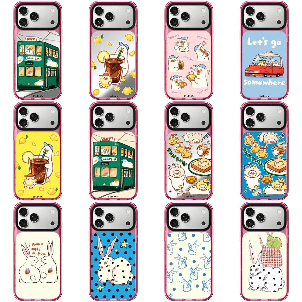 610056 Impact Case - Mirror / Glaze Magnetic Cover for IPhone 17 18 Pro Max Case for IPhone 17Pro