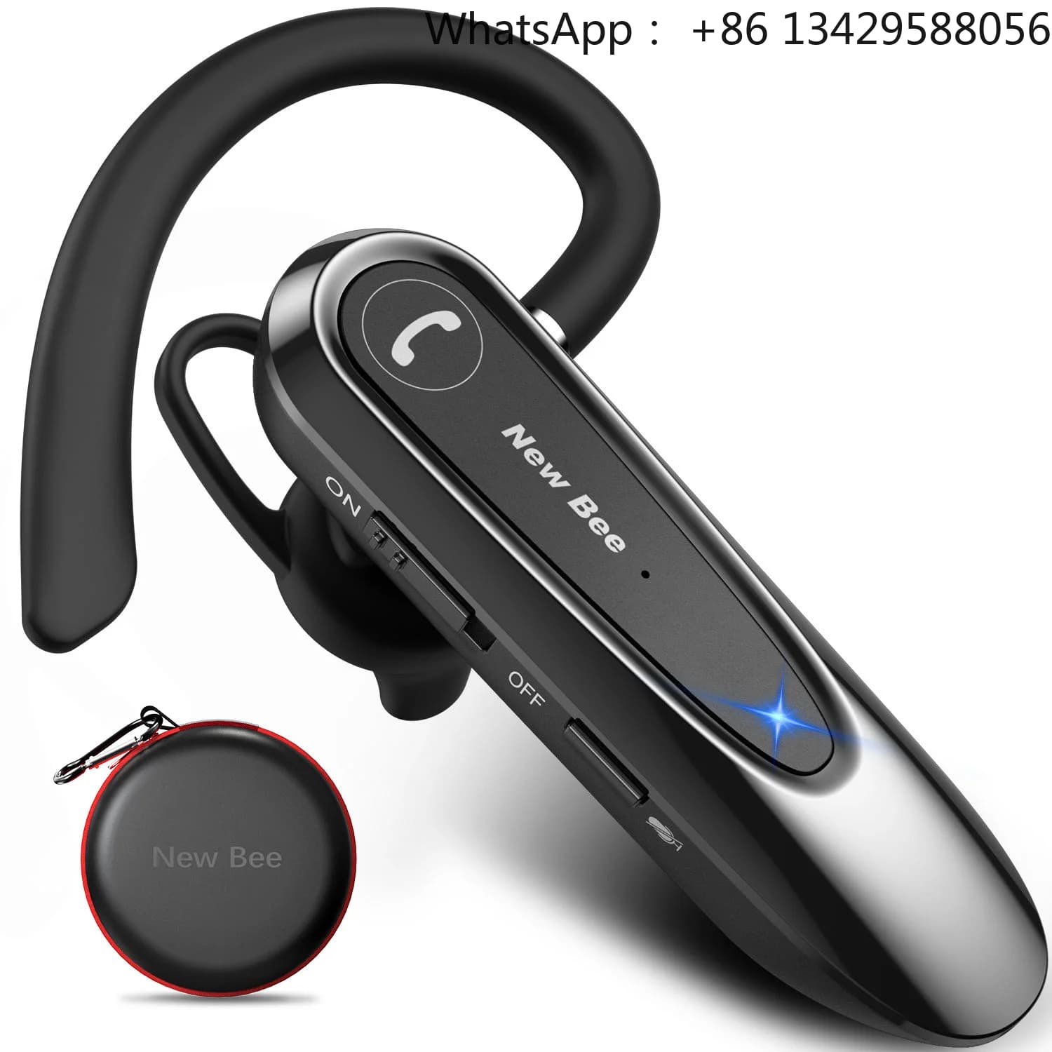 Hot-Selling Budget Wireless Sports Headphones - Long Battery Life, LED Power Indicator, Music & Call Function
