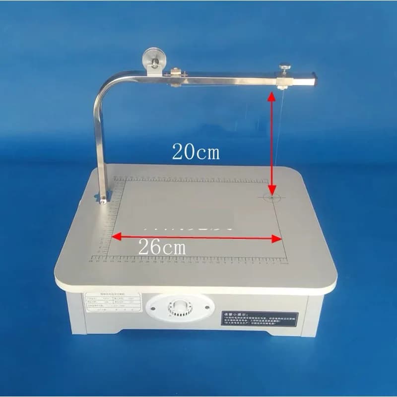 NEW S403 Board Wax Foam Cutting Machine Styrofoam Cutter DIY Tool with Working Stand Table for Foam Cutting