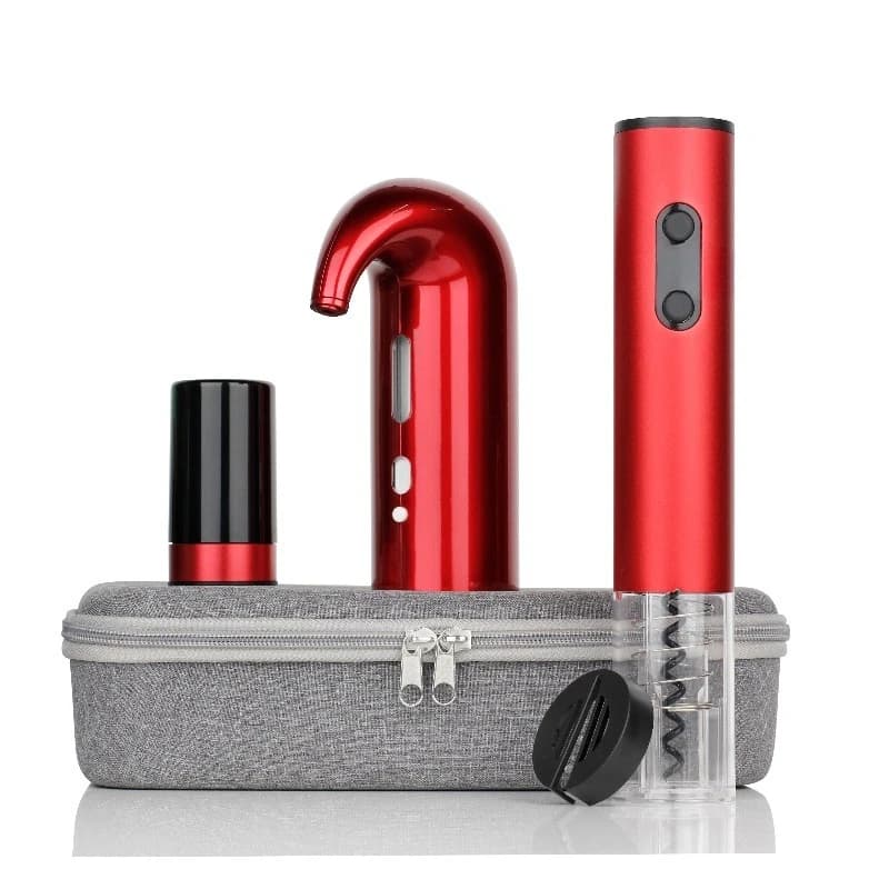 Smart 7-in-1 Electronic Household Wine Accessories Men's and Women's Gift Set
