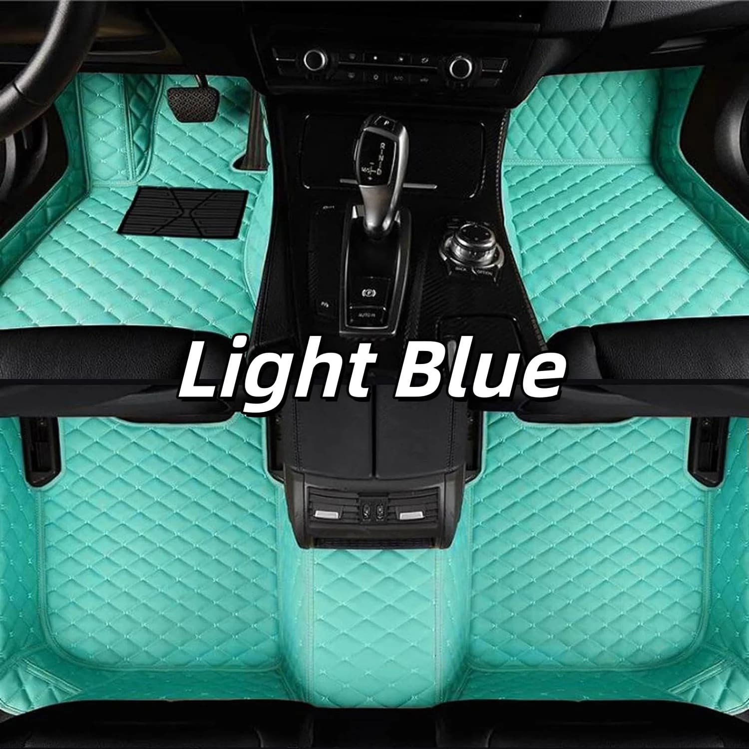 Accessories car floor leather mats fits for Porsche Cayenne 2006 2007 2008 2009 2010 vehicle full set carpet pads