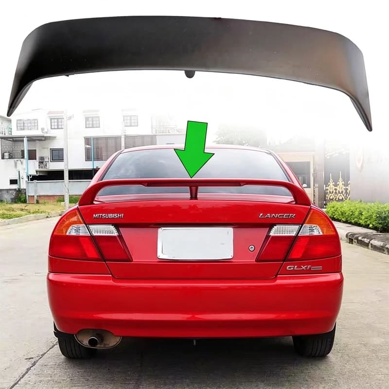 Hot Sale For 1995-2000 Mitsubishi Lancer CK2A CK4A Rear Spoiler Wing Aero Car Styling Exterior Accessories Popular Upgrade