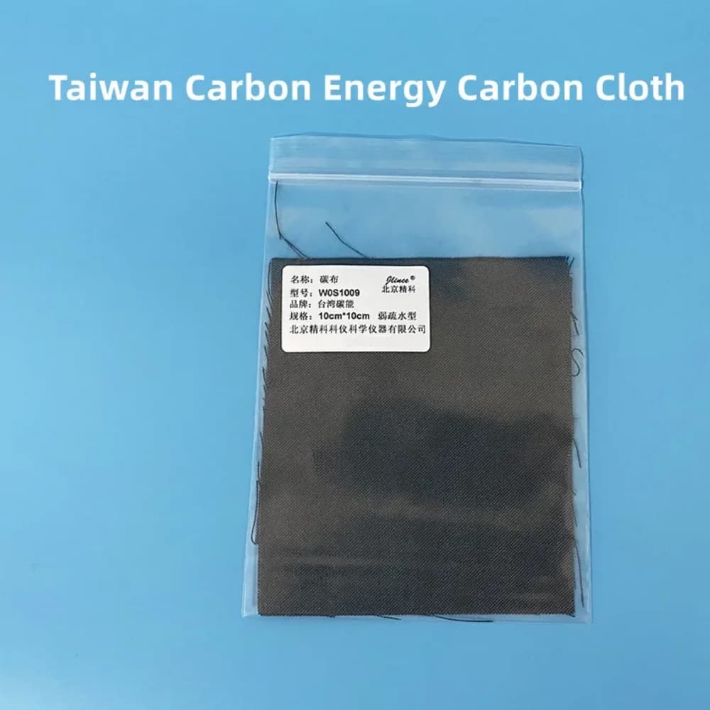 Taiwan Carbon Energy Carbon Cloth Fuel Cell Carbon Cloth W0S1011/W0S1009 Laboratory Hydrophilic Conductive Carbon Cloth