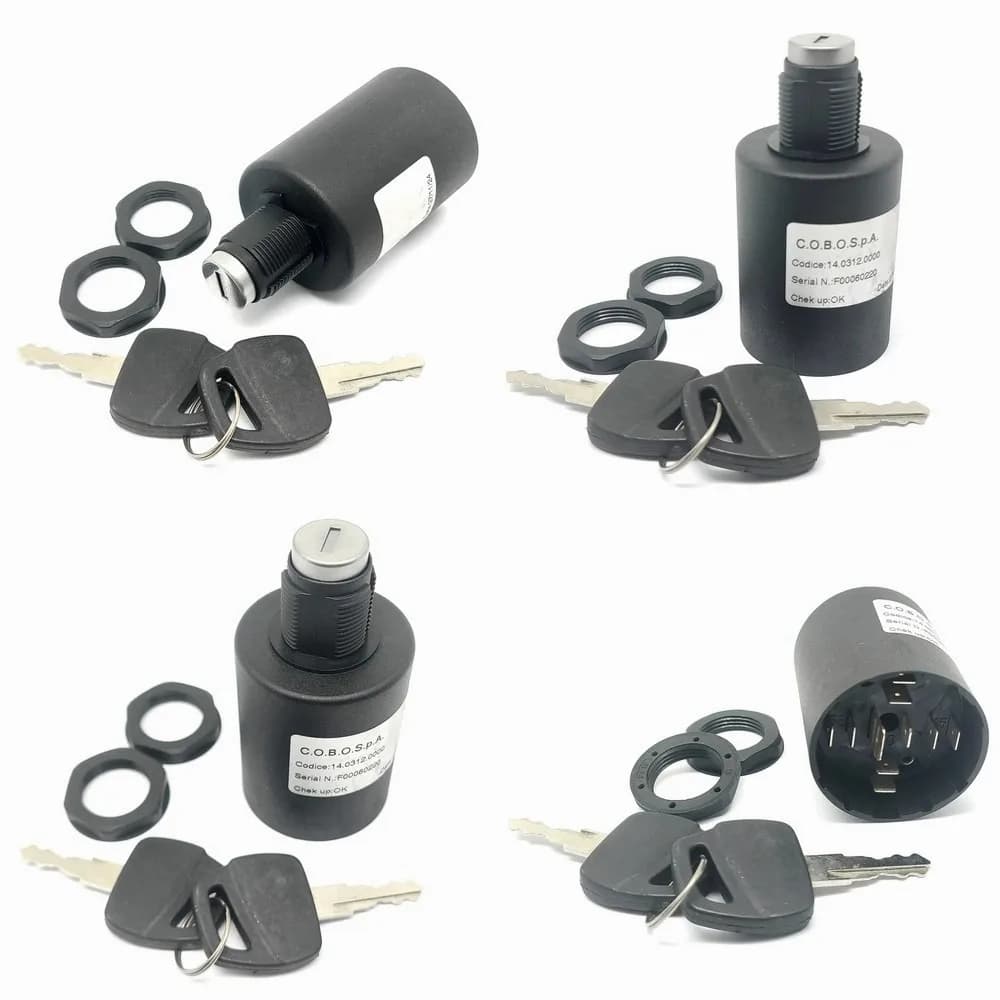Linde Forklift Ignition Key Switch 7915492632 1283 System HT30D Replacement
