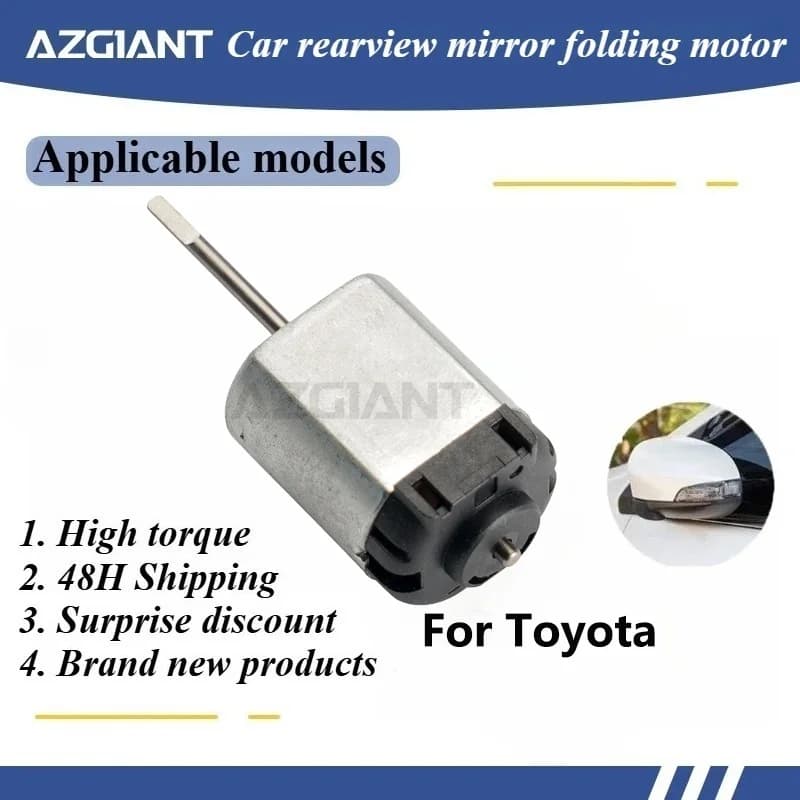 For Toyota Camry MK8/C-HR/Corolla Altis/Corolla Cross/Corolla MK12 Car Electric Folding Exterior Mirrors R L Motor FK140SA1E315