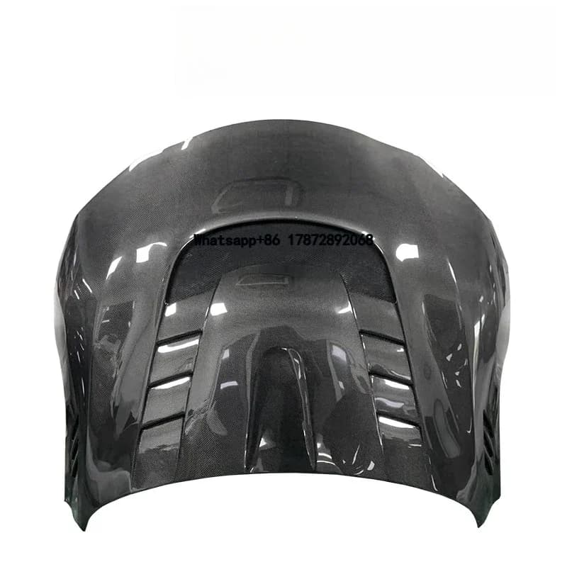Perfect Fitment Carbon Fiber Vented Hood VRS Style for MK5 Supra A90 Conversion