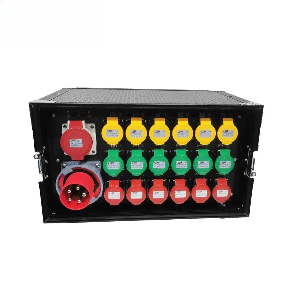 18-Channel Waterproof Power Divider 16A Output High Power Amplifier Outdoor Security Camera Splitter