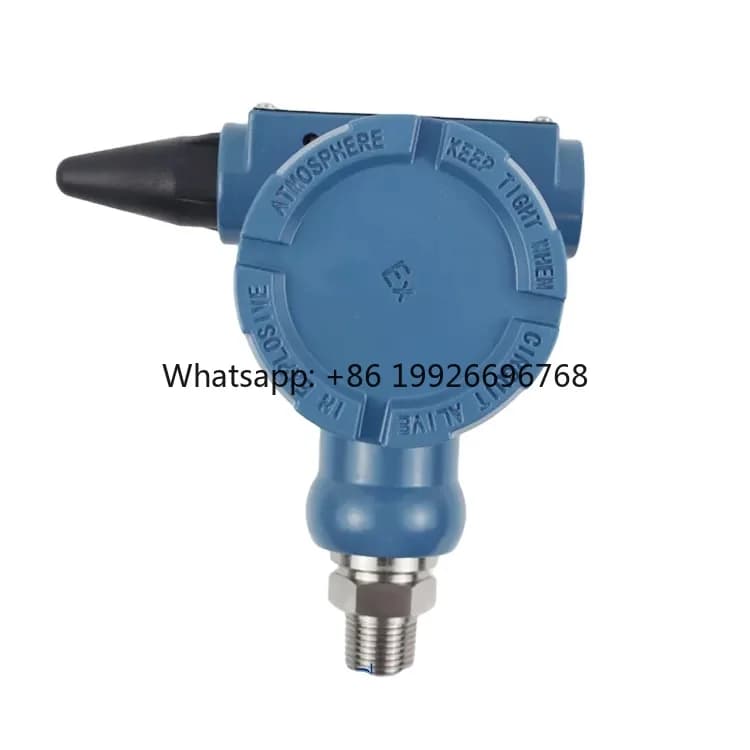 Digital LoRa Wireless Pressure Transmitter with LCD Display IP66 3.6V Lithium Battery SS304 Material CE Certified