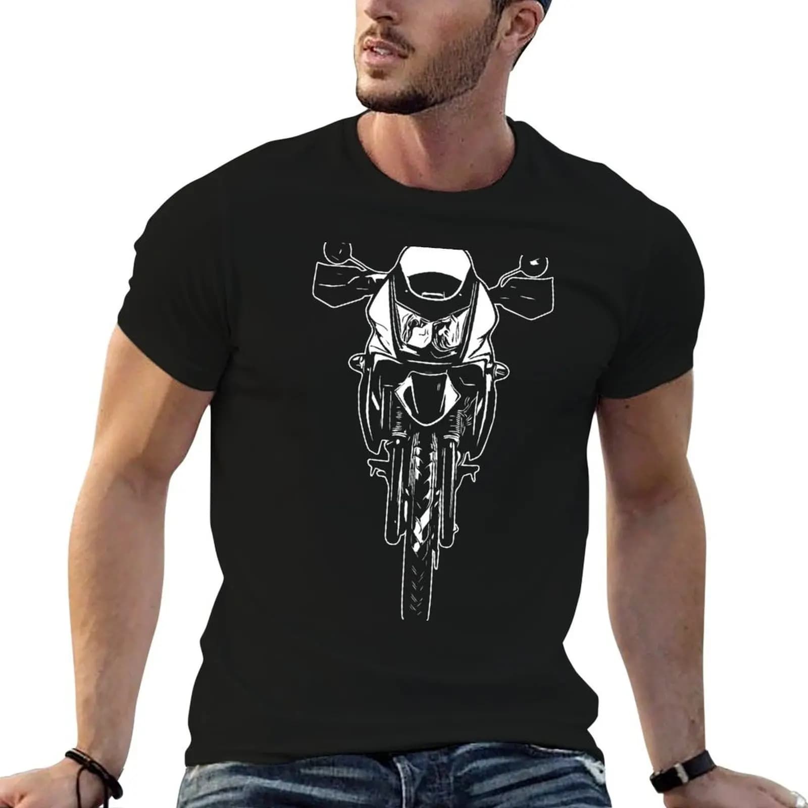 Motorcycle KLR650 2015 Motorbike Art T-Shirt summer shirt Funny t-shirt funny t shirts men