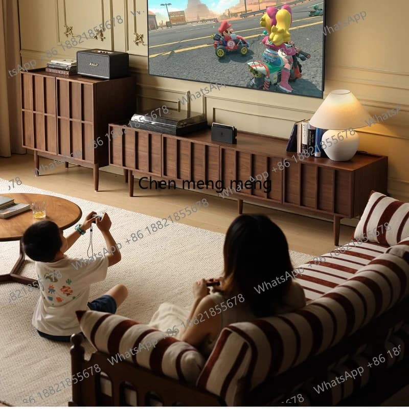 Brown Dark Brown Tv Cabinet Cheap Universal Modern Haushalt Tv Cabinet Black Farmhouse Meuble Television Salon Table For Tv