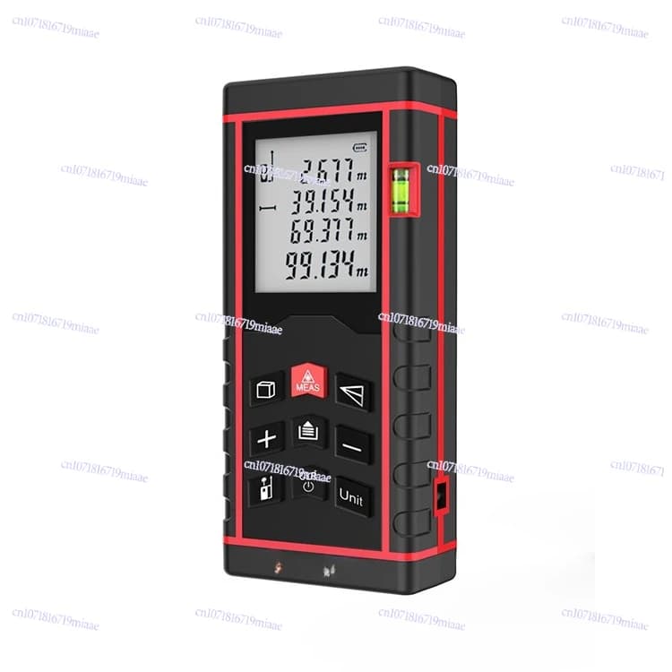 Handheld laser rangefinder 100 meters, high-precision infrared laser ruler, electronic ruler, room measuring instrument