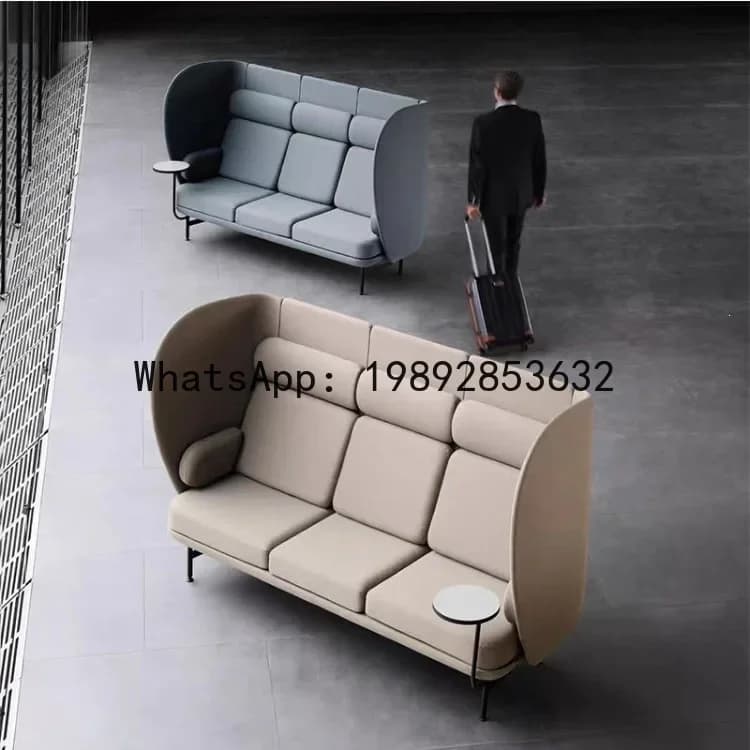 H5.15 modern high-back casual chair - ideal for hotel conference rooms, reception areas, and single seater sofas sample chair