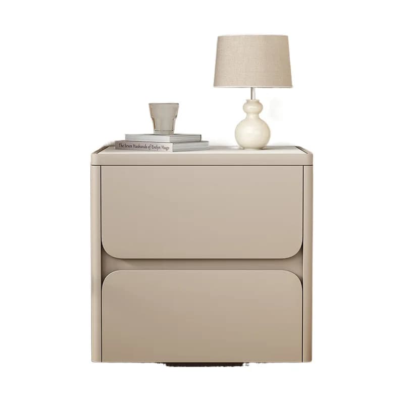 #For Light luxury bedside table, bedroom household Internet celebrity slate solid wood, modern Italian minimalist bedside