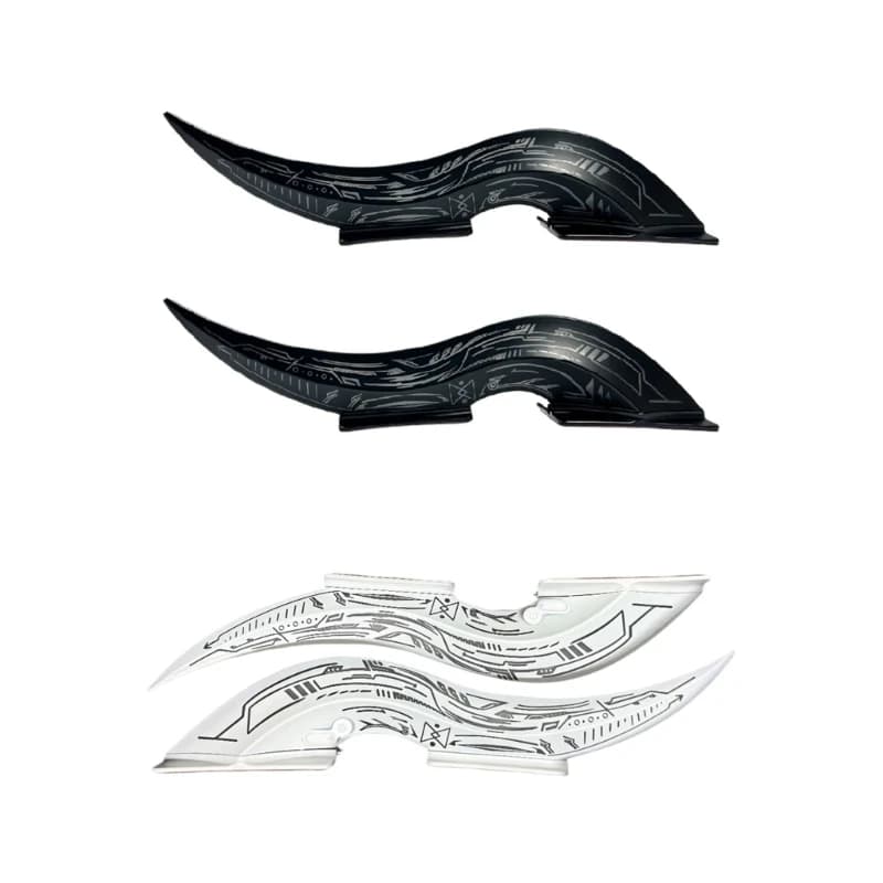 M76E Upgrade LED Car Roof Decorative Light Pair with Adhesive Mount for Evening