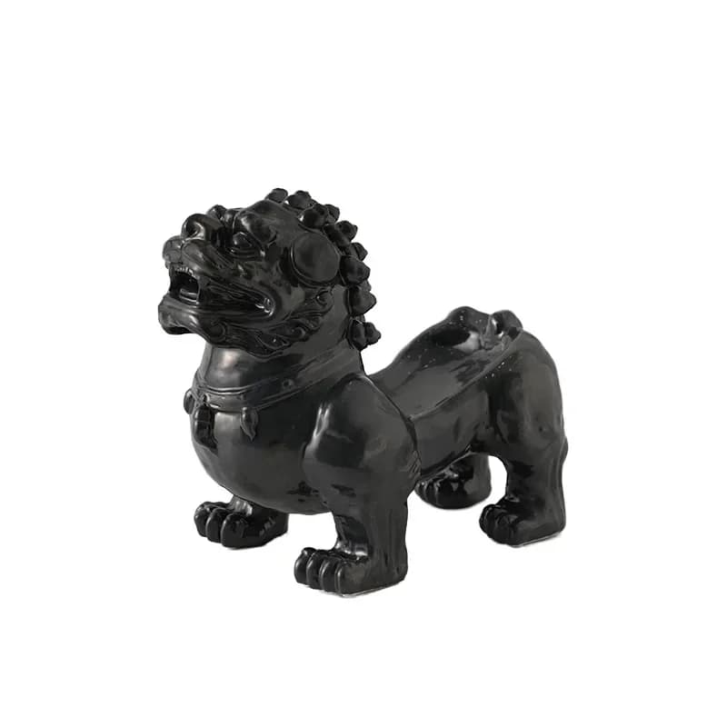 Ceramic decorative ornaments Home model room Club art Soft decoration Ceramic flower arrangement device