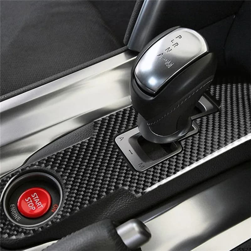 Car Carbon Fiber Black Stickers For Nissan GTR R35 2008-2020 Full Set of Various Parts Auto Accessories