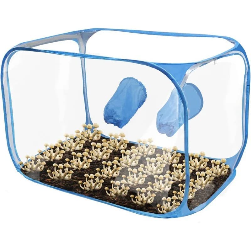 Portable Foldable Still Air Box, Mushroom Growth Still Air Box, Mushroom Cultivation Tent Kit