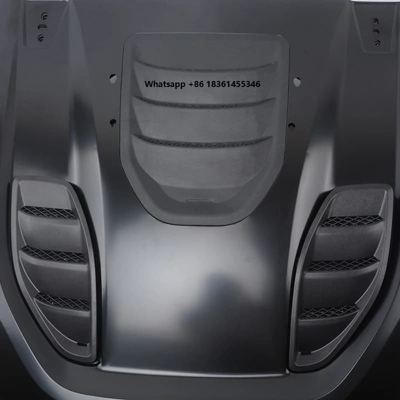 for  Wrangler JK 2007+ Car Parts Steel Hood Offroad Black New 10th Anniversary Hood