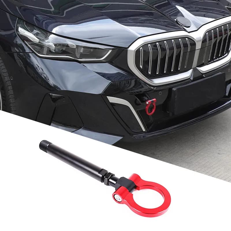 Front Rear Bumper Tow Ring Car Bumper Tow Hook Trailer Towing Hook Car Accessory For BMW 5 7 Series G60 G70 2023 2024 2025 2026