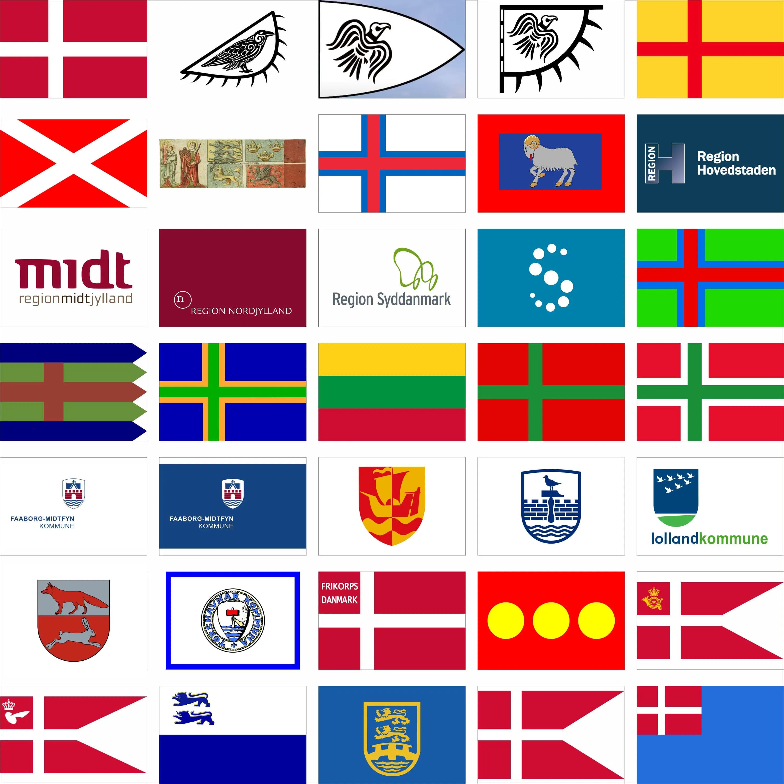 Denmark Bornholm City flag Jutland and Faroe Islands banner 3x5ft 90x150cm Double sided printing North Sea Empire flags