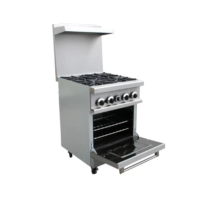 24-Inch burner stainless steel freestanding stove