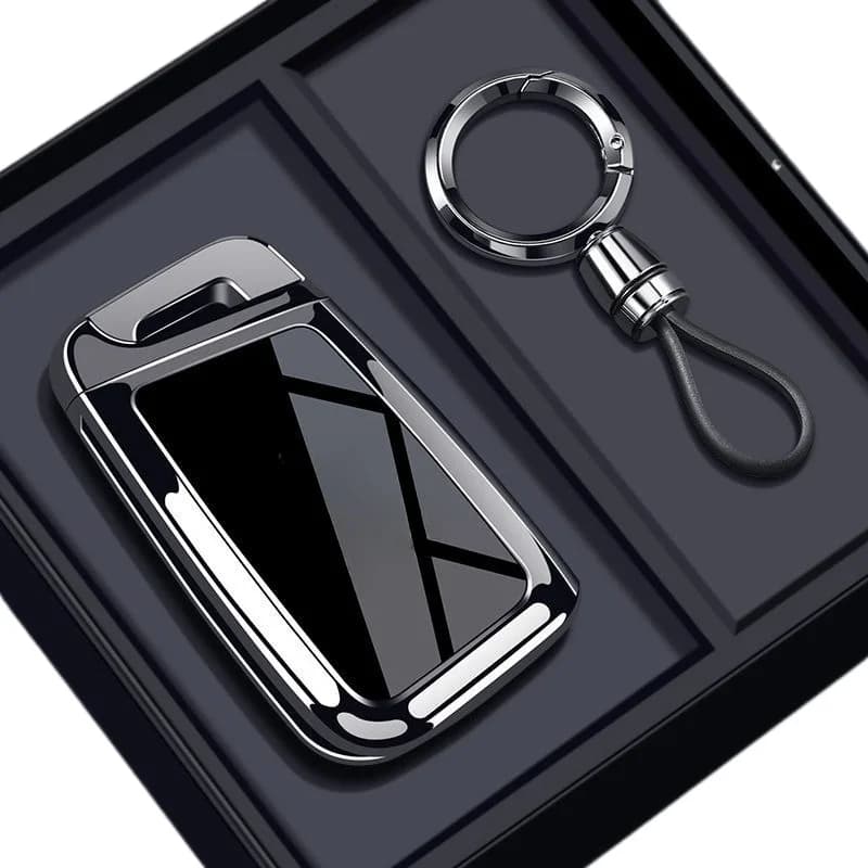 Premium Zinc Alloy Key Cover Case for Volkswagen Sagitar/Lavida/Bora/Tiguan L/Tayron/POLO/Passat - Protective Key Fob Shell