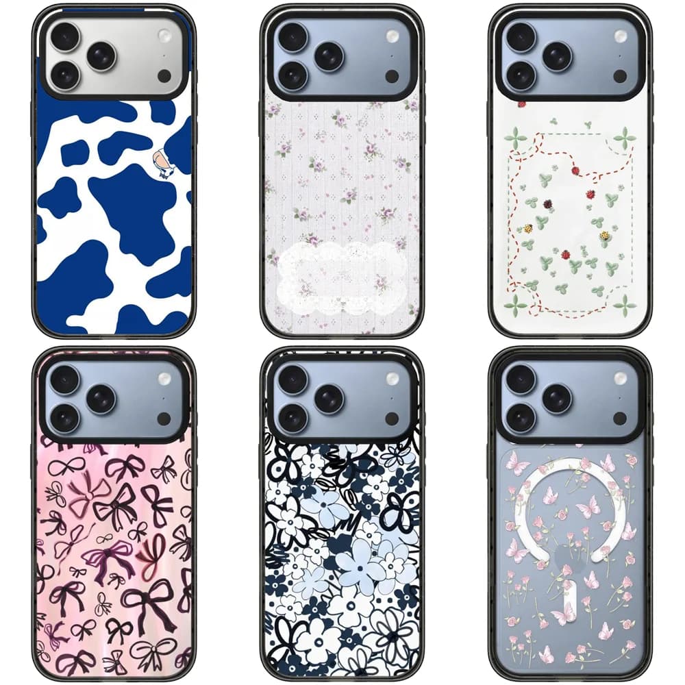 6091614 Impact Black Border Magnetic Case: Compatible with IPhone 18 17 16 15 14 13 Pro Max 17 Air