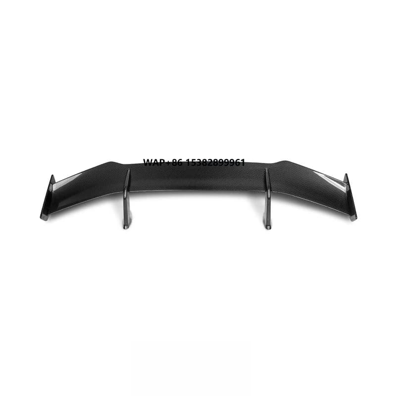 Paktechz Prepreg Carbon Fiber Car Trunk Spoiler Rear Wing for Porsche 718 Boxster 2016 - 2024