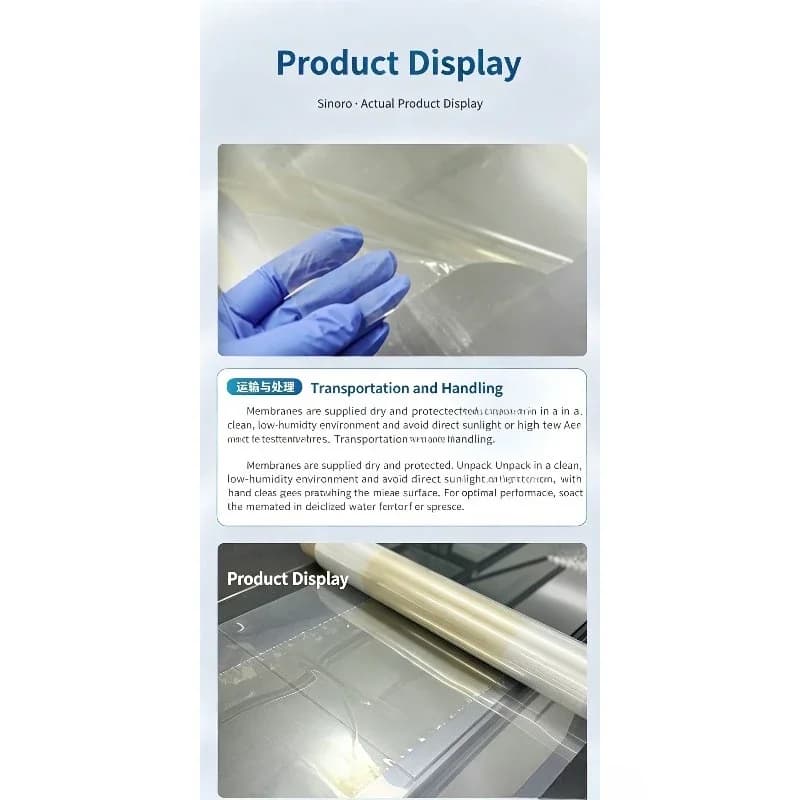 AEM Anion Exchange Membrane A80HCO3 A20 PAP-TP-85 for Water Electrolysis CO2 Reduction Reaction