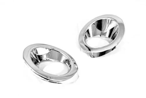 chrome Front fog light lamp cover trim 2 pcs for Chevrolet Captiva 2006-2011