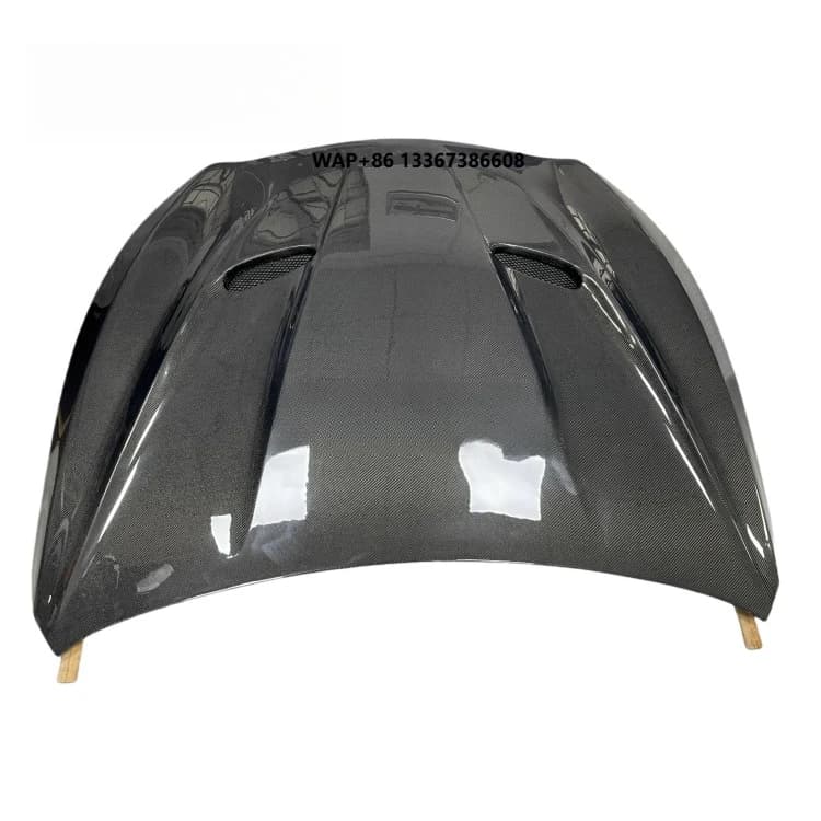 High-Quality Carbon Fiber Engine Hood, Q50 2014-2020  Upgrade & Replacement for Bonnet