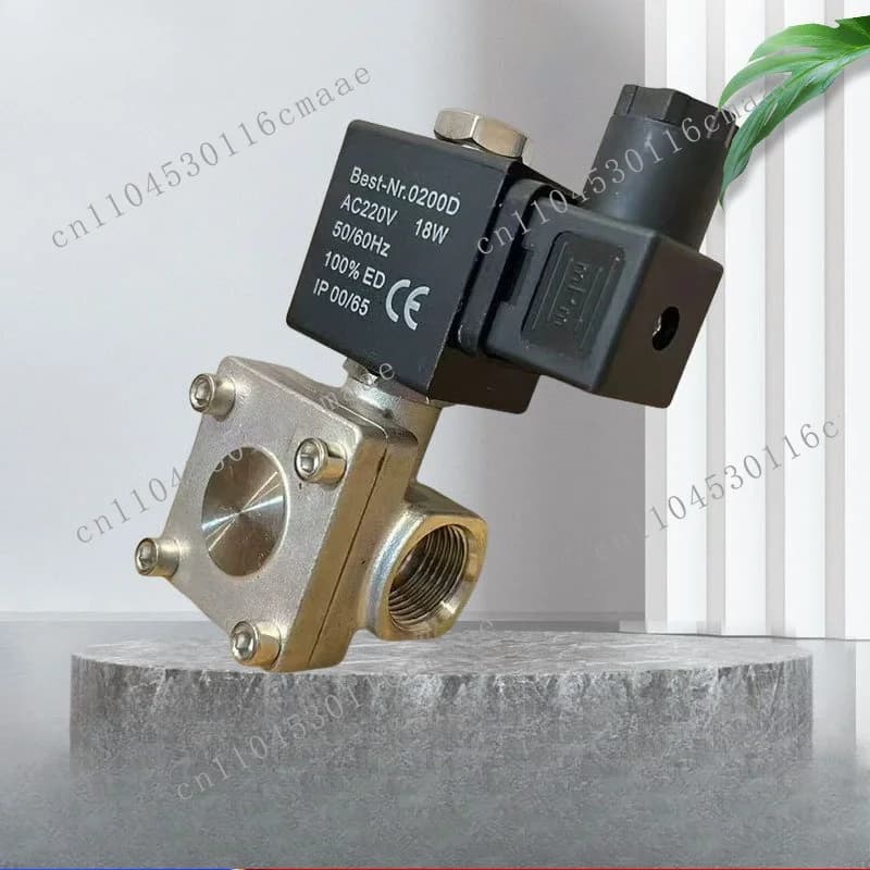 Normally Open and Normally Closed Solenoid Valve, Stainless Steel 1/2 Solenoid Valve