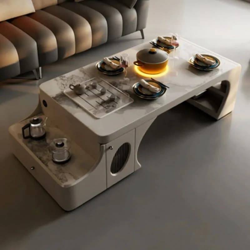 Irregular European Coffee Table Unique Xenomorph Creative Lounge Luxury Side Table Decoration Mesa Auxiliar Home Decoration