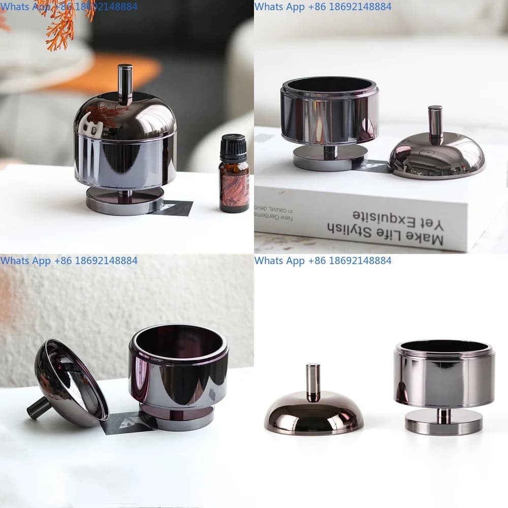 Luxury Modern Aromatherapy Bottle Decorative Storage Jar for Bedroom Vanity Creative Home Decoration